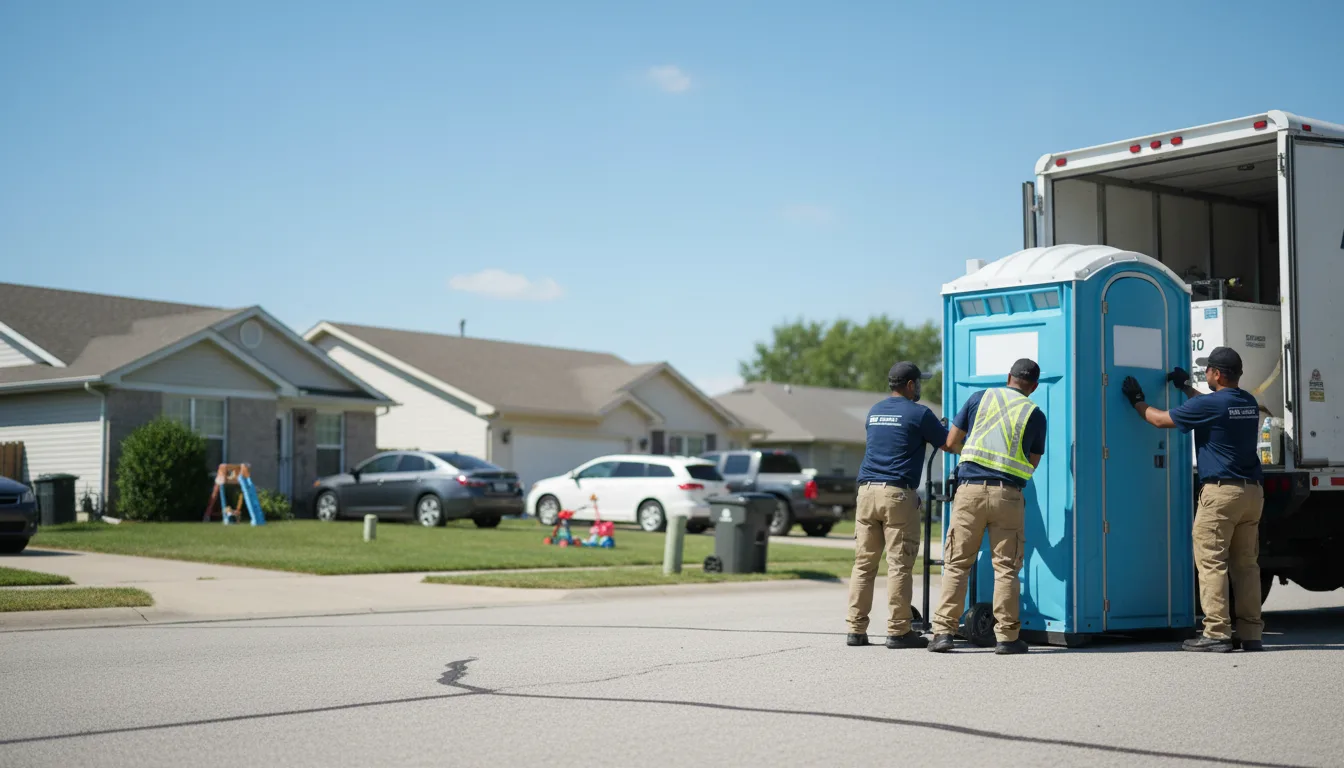 Standard Porta Potty Rentals in Pomona, KS near me